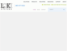 Tablet Screenshot of lokisys.com
